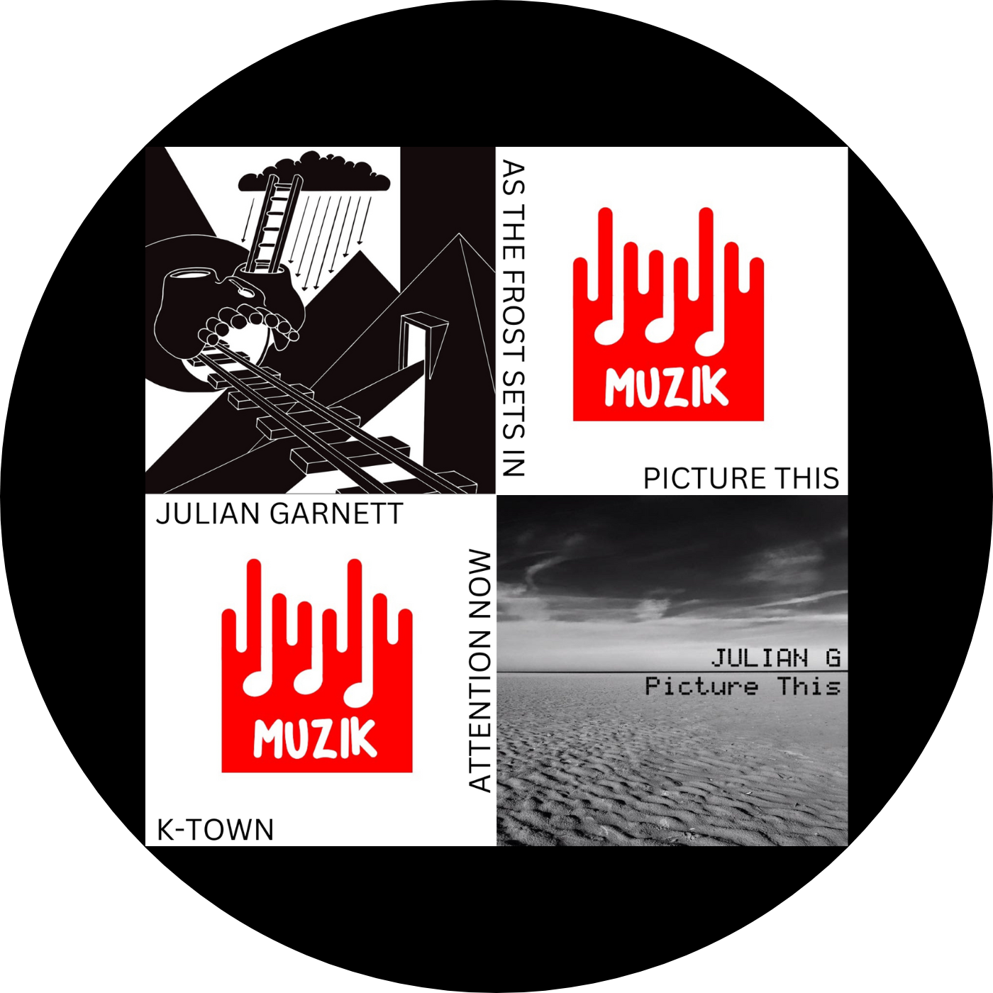 Julian Garnett — As The Frost Sets In EP artwork
