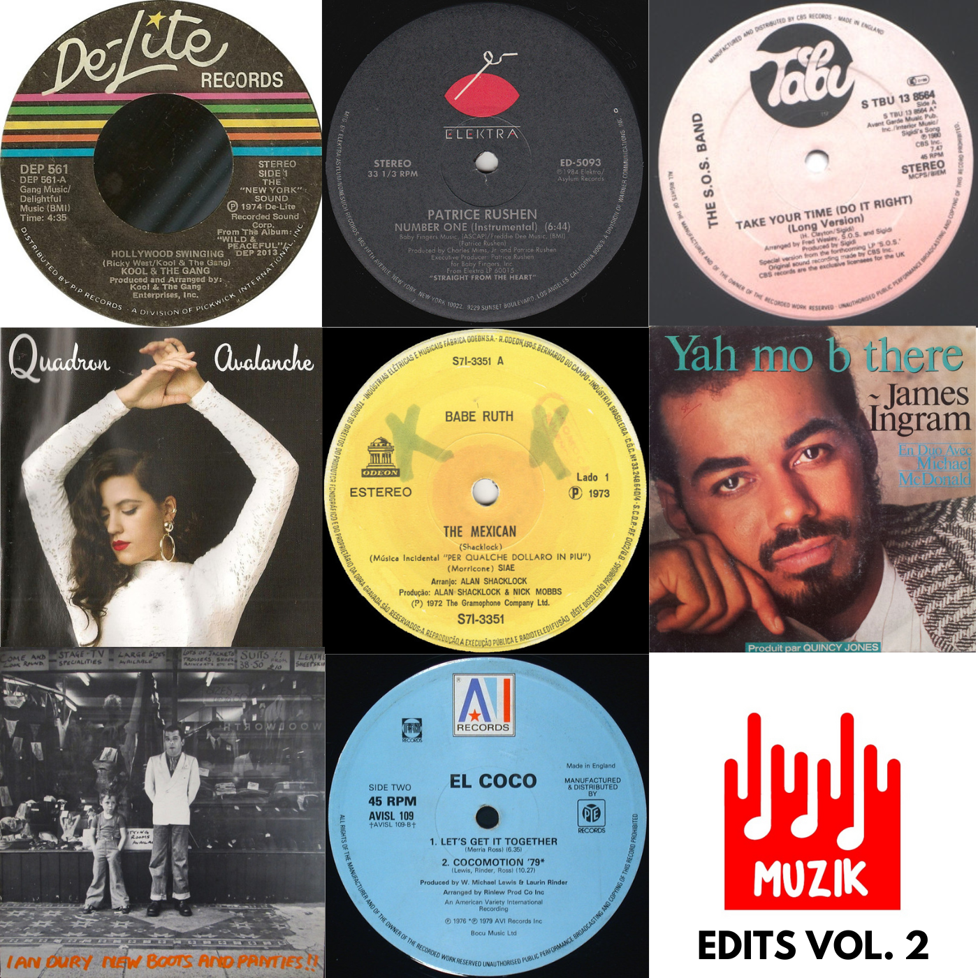JuJu Muzik Edits Vol.2 artwork